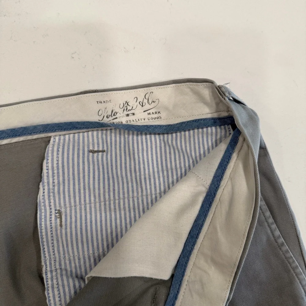 Polo by Ralph Lauren Men's Classic Fit Gray Chinos